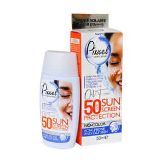 ضدآفتاب SPF50 بی رنگ پیکسل